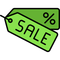 Sale Icon Invisible
